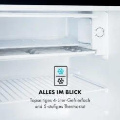 Delaware Kühlschrank 75 Liter 4-Liter-Gefrierfach Kompression -Klarstein Verkaufsgeschäft 10034554 de 0007 logo