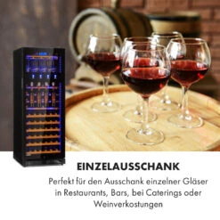 First Class 84 Weinkühlschrank 4 Dispenser 84 Fl. 5-22°C Touch Glastür 14 First Class 84 Weinkühlschrank 4 Dispenser 84 Fl. 5-22°C Touch Glastür -Klarstein Verkaufsgeschäft 10034564 de 0003 logo