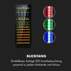 First Class 84 Weinkühlschrank 4 Dispenser 84 Fl. 5-22°C Touch Glastür 15 First Class 84 Weinkühlschrank 4 Dispenser 84 Fl. 5-22°C Touch Glastür -Klarstein Verkaufsgeschäft 10034564 de 0004 logo