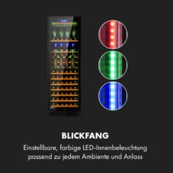 First Class 129 Weinkühlschrank 4 Dispenser 129Fl 5-22°C Touch Glastür -Klarstein Verkaufsgeschäft 10034565 de 0004 logo