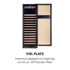 First Class 129 Weinkühlschrank 4 Dispenser 129Fl 5-22°C Touch Glastür -Klarstein Verkaufsgeschäft 10034565 de 0005 logo