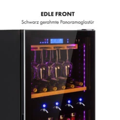 First Class 129 Weinkühlschrank 4 Dispenser 129Fl 5-22°C Touch Glastür -Klarstein Verkaufsgeschäft 10034565 de 0008 logo