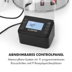 Brauheld Pro Maischekessel 2500W 30L 30-100°C Umwälzpumpe Edelstahl -Klarstein Verkaufsgeschäft 10034586 de 0003 logo