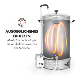 Brauheld Pro Maischekessel 2500W 35L 30-100°C Umwälzpumpe Edelstahl 14 Brauheld Pro Maischekessel 2500W 35L 30-100°C Umwälzpumpe Edelstahl -Klarstein Verkaufsgeschäft 10034587 de 0004 logo