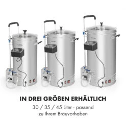 Brauheld Pro Maischekessel 2500W 35L 30-100°C Umwälzpumpe Edelstahl 17 Brauheld Pro Maischekessel 2500W 35L 30-100°C Umwälzpumpe Edelstahl -Klarstein Verkaufsgeschäft 10034587 de 0007 logo
