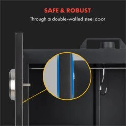 Flintstone Räucherofen 1600W Thermometer Edelstahl Elektrisch -Klarstein Verkaufsgeschäft 10034702 yy 0004 logo Klarstein NES C16