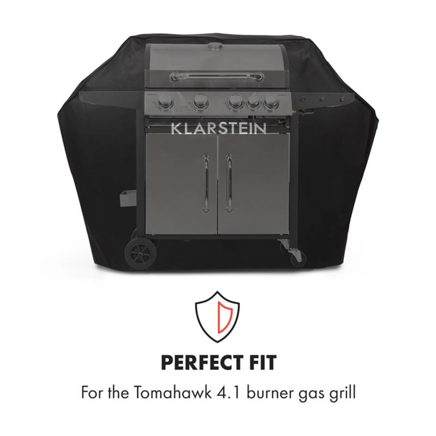 Tomahawk Wetterschutzhaube 600D Canvas 30/70% PE/PVC Schwarz 4 Tomahawk Wetterschutzhaube 600D Canvas 30/70% PE/PVC Schwarz – Bild 2