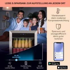 Coachella 50 Weinkühlschrank 47 Liter WiFi-Funktion Hintergrundbeleuchtung Edelstahl 11 Coachella 50 Weinkühlschrank 47 Liter WiFi-Funktion Hintergrundbeleuchtung Edelstahl -Klarstein Verkaufsgeschäft 10034820 de 0003 logo