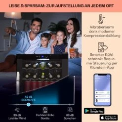 Coachella 60 Kühlschrank 60 Liter WiFi-Funktion Hintergrundbeleuchtung -Klarstein Verkaufsgeschäft 10034823 de 0003 usp