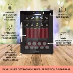 Coachella 60 Kühlschrank 60 Liter WiFi-Funktion Hintergrundbeleuchtung -Klarstein Verkaufsgeschäft 10034823 de 0005 usp