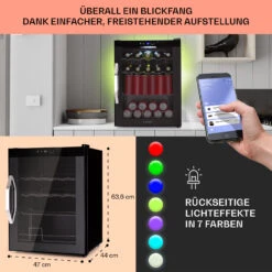 Coachella 60 Kühlschrank 60 Liter WiFi-Funktion Hintergrundbeleuchtung -Klarstein Verkaufsgeschäft 10034823 de 0006 usp