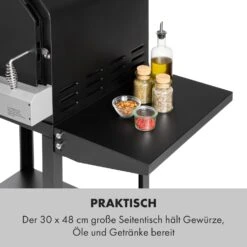 Pizzaiolo Pro Pizza-Gasgrill 76x143x66cm Schamottestein Stahl Mobil -Klarstein Verkaufsgeschäft 10034844 de 0004 logo