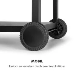 Pizzaiolo Pro Pizza-Gasgrill 76x143x66cm Schamottestein Stahl Mobil -Klarstein Verkaufsgeschäft 10034844 de 0007 logo