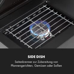 Valkyrie Gasgrill 3x3,2 + 2,9 KW Sichtfenster 54x42 Cm Grill Edelstahl 17 Valkyrie Gasgrill 3x3,2 + 2,9 KW Sichtfenster 54x42 Cm Grill Edelstahl -Klarstein Verkaufsgeschäft 10034845 de 0006 logo