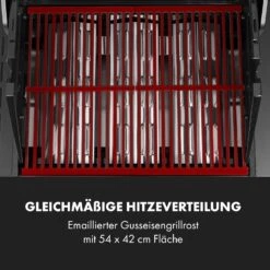 Valkyrie Gasgrill 3x3,2 + 2,9 KW Sichtfenster 54x42 Cm Grill Edelstahl 19 Valkyrie Gasgrill 3x3,2 + 2,9 KW Sichtfenster 54x42 Cm Grill Edelstahl -Klarstein Verkaufsgeschäft 10034845 de 0008 logo