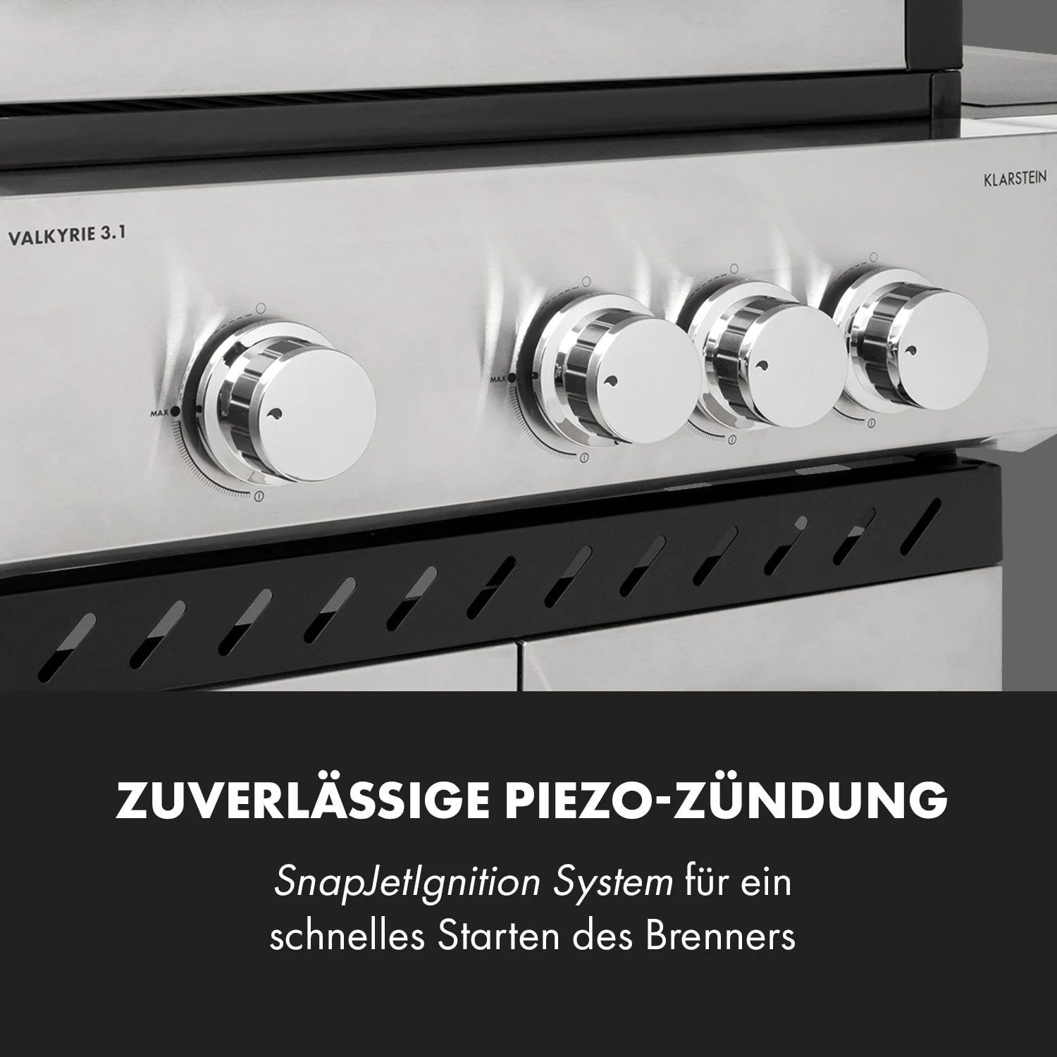 Valkyrie Gasgrill 3x3,2 + 2,9 KW Sichtfenster 54x42 Cm Grill Edelstahl 11 Valkyrie Gasgrill 3x3,2 + 2,9 KW Sichtfenster 54x42 Cm Grill Edelstahl – Bild 9