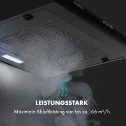 Capannina Unterbau-Abzugshaube 60cm 166m³/h LED Edelstahl Schwarz 15 Capannina Unterbau-Abzugshaube 60cm 166m³/h LED Edelstahl Schwarz -Klarstein Verkaufsgeschäft 10034861 de 0006 logo