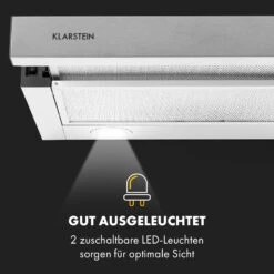 Viola Dunstabzugshaube Edelstahl 59,6 Cm 612m³/h EEK A Silber 15 Viola Dunstabzugshaube Edelstahl 59,6 Cm 612m³/h EEK A Silber -Klarstein Verkaufsgeschäft 10034862 de 0005 logo