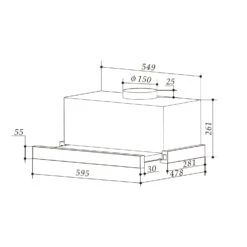 Viola Dunstabzugshaube Edelstahl 59,6 Cm 612m³/h EEK A Silber 18 Viola Dunstabzugshaube Edelstahl 59,6 Cm 612m³/h EEK A Silber -Klarstein Verkaufsgeschäft 10034862 yy 0008 logo Klarstein Viola Dunstabzugshaube silber