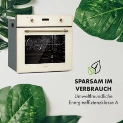 Elizabeth Einbaubackofen Retro 2200W 70L 50 - 250 °C Timer Display 17 Elizabeth Einbaubackofen Retro 2200W 70L 50 - 250 °C Timer Display -Klarstein Verkaufsgeschäft 10034881 de 0007 logo