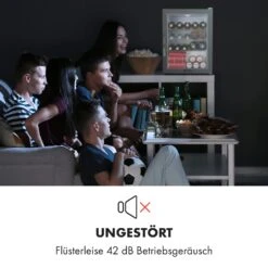 Beersafe XL Crystal White Kühlschrank 60 Liter 4 Böden Panoramaglastür Edelstahl 19 Beersafe XL Crystal White Kühlschrank 60 Liter 4 Böden Panoramaglastür Edelstahl -Klarstein Verkaufsgeschäft 10034892 de 0008 logo