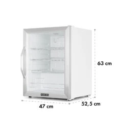 Beersafe XL Crystal White Kühlschrank 60 Liter 4 Böden Panoramaglastür Edelstahl 20 Beersafe XL Crystal White Kühlschrank 60 Liter 4 Böden Panoramaglastür Edelstahl -Klarstein Verkaufsgeschäft 10034892 yy 0009 logo