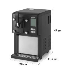 Sweet Sundae Eiscrememaschine Kompressor 1,5l Edelstahl Schwarz -Klarstein Verkaufsgeschäft 10034911 yy 0010 logo Klarstein Sahnehaeubchen Eiscrememaschine schwarz