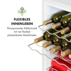 Beersafe XL Quartz Kühlschrank 60 Liter 4 Böden Panoramaglastür -Klarstein Verkaufsgeschäft 10034929 de 0006 logo