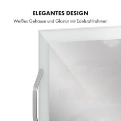 Beersafe XL Quartz Kühlschrank 60 Liter 4 Böden Panoramaglastür -Klarstein Verkaufsgeschäft 10034929 de 0007 logo