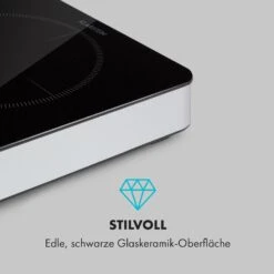 Cookio Kochfeld Induktion Freistehend 3500 W Bis 240 °C Glaskeramik 16 Cookio Kochfeld Induktion Freistehend 3500 W Bis 240 °C Glaskeramik -Klarstein Verkaufsgeschäft 10034949 de 0006 logo