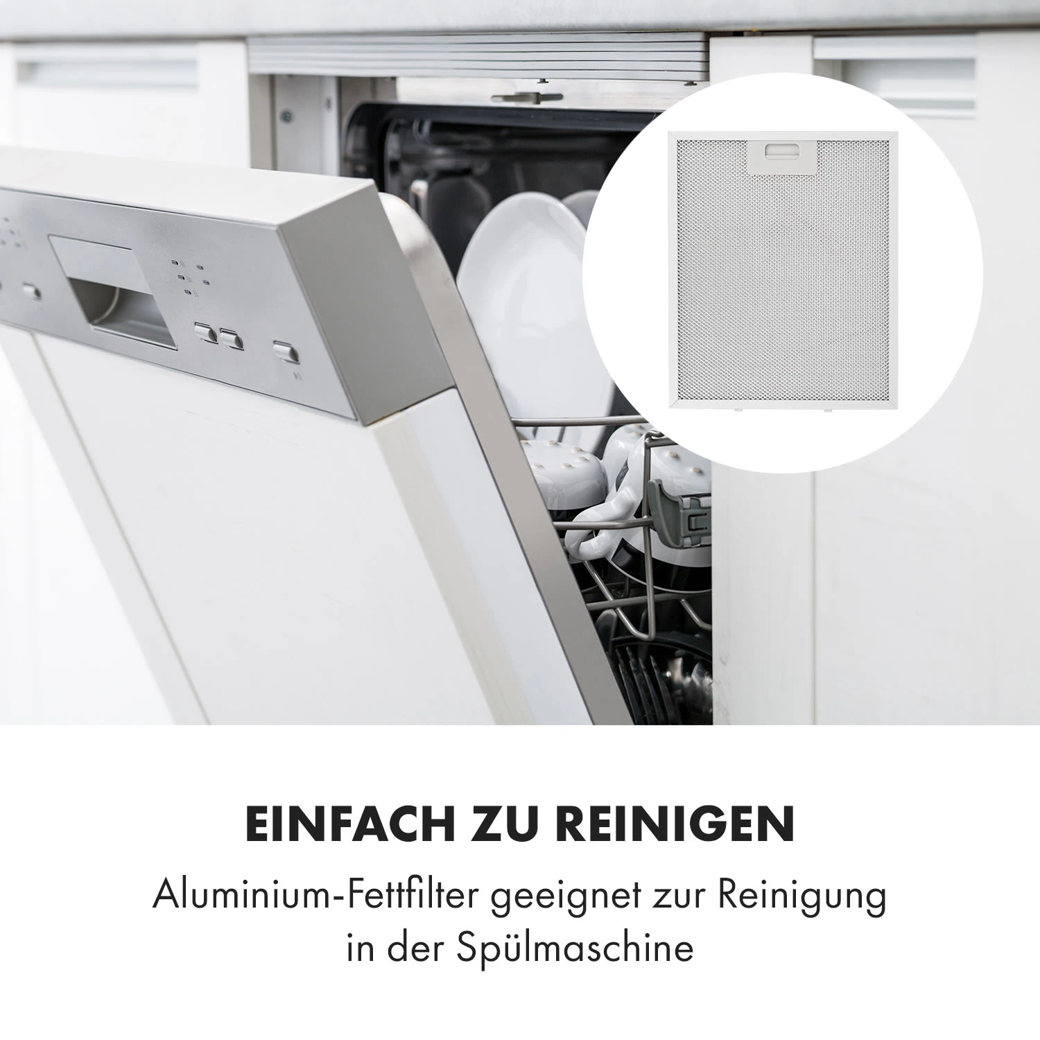 Contempo Unterbau-Dunstabzugshaube 60cm 175m³/h LED Edelstahl Acryl Weiß 7 Contempo Unterbau-Dunstabzugshaube 60cm 175m³/h LED Edelstahl Acryl Weiß – Bild 5