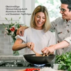 Alchemist 4 Zonen Gaskochfeld Aluminium-Brenner Glaskeramik Schwarz -Klarstein Verkaufsgeschäft 10034969 de 0004 usp