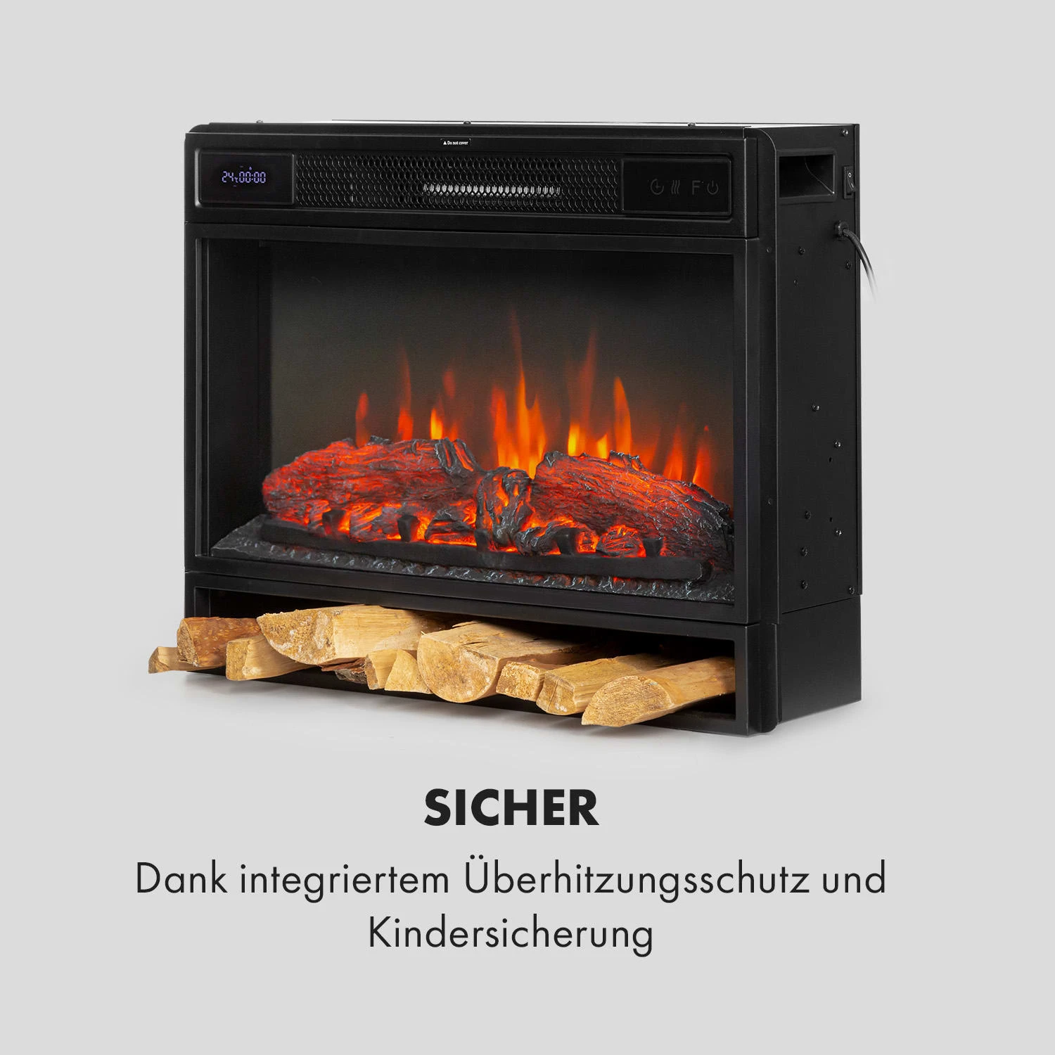 Vulsini Elektro-Kamin 1900 W LED-Technik Fernbedienung 10 Vulsini Elektro-Kamin 1900 W LED-Technik Fernbedienung – Bild 8