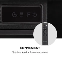 Vulsini Elektro-Kamin 1900 W LED-Technik Fernbedienung 14 Vulsini Elektro-Kamin 1900 W LED-Technik Fernbedienung -Klarstein Verkaufsgeschäft 10035037 uk 0004 logo Klarstein Vulsini Elektrischer Kamin schwarz