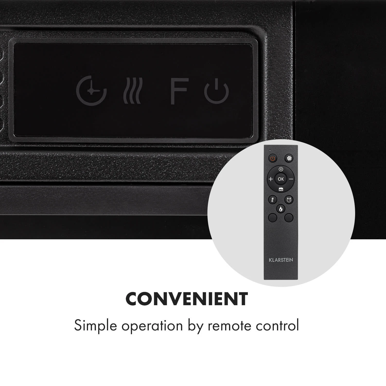 Vulsini Elektro-Kamin 1900 W LED-Technik Fernbedienung 6 Vulsini Elektro-Kamin 1900 W LED-Technik Fernbedienung – Bild 4