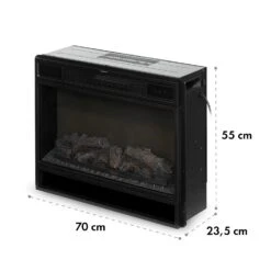 Vulsini Elektro-Kamin 1900 W LED-Technik Fernbedienung 19 Vulsini Elektro-Kamin 1900 W LED-Technik Fernbedienung -Klarstein Verkaufsgeschäft 10035037 yy 0009 logo Klarstein Vulsini Elektrischer Kamin schwarz