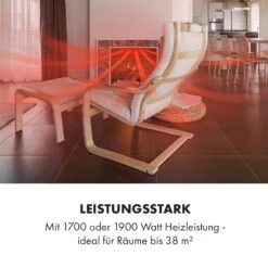 Vulsini Nightfall Elektrokamin 1900 W LED-Technik Fernbedienung -Klarstein Verkaufsgeschäft 10035039 de 0007 logo