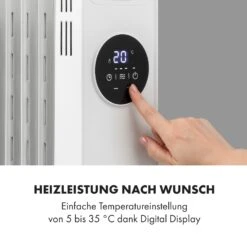 Thermaxx Heatstream Ölradiator 2500W 5-35 °C 24h-Timer 15 Thermaxx Heatstream Ölradiator 2500W 5-35 °C 24h-Timer -Klarstein Verkaufsgeschäft 10035055 de 0003 logo