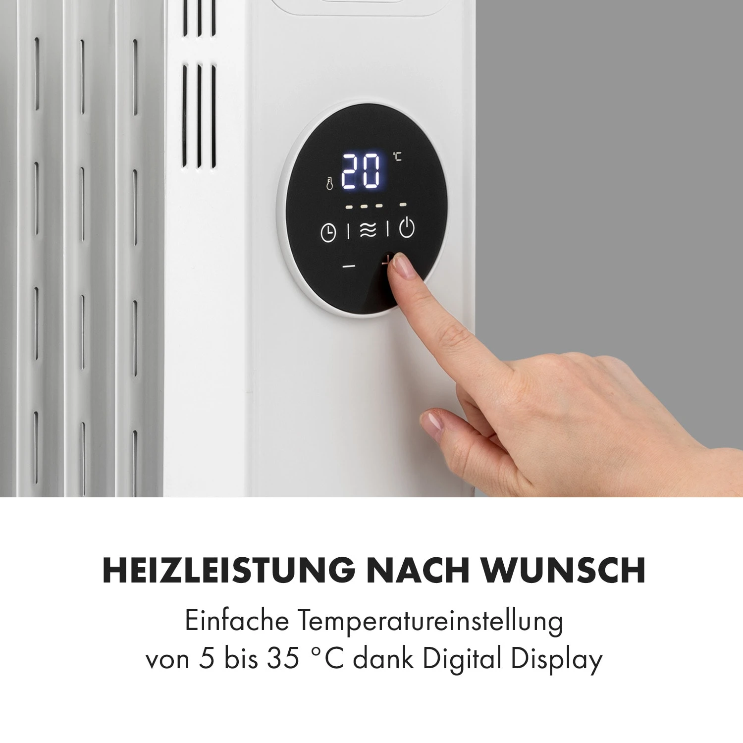 Thermaxx Heatstream Ölradiator 2500W 5-35 °C 24h-Timer 5 Thermaxx Heatstream Ölradiator 2500W 5-35 °C 24h-Timer – Bild 3