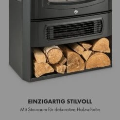 Bormio Panorama Elektrischer Kamin 1000/2000W Thermostat 16 Bormio Panorama Elektrischer Kamin 1000/2000W Thermostat -Klarstein Verkaufsgeschäft 10035057 de 0005 logo