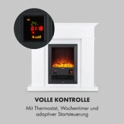 Kamini FXL Elektrischer Kamin Kamineinsatz 1000/2000W 2W LED -Klarstein Verkaufsgeschäft 10035058 de 0005 logo