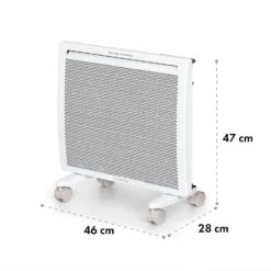 Klarstein Hot Spot Slimcurve Double Wave 2-in-1 Heizgerät 1000W Wochentimer Weiß -Klarstein Verkaufsgeschäft 10035059 yy 0008 logo