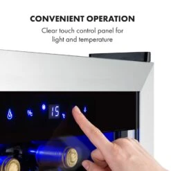 Vinamour 48 Uno Weinkühlschrank 128l 48Fl 3 Einschübe 4-18°C -Klarstein Verkaufsgeschäft 10035066 yy 0006 logo Klarstein Vinamour 48 Uno Weinkuehlschrank