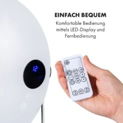 Hot Spot Pebble Heizlüfter 2000W Handtuchtrockner Timer Fernbedienung -Klarstein Verkaufsgeschäft 10035077 de 0005 logo