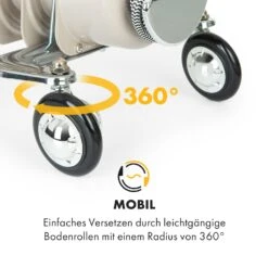 Thermaxx Retroheat Ölradiator 2000W Bodenrollen -Klarstein Verkaufsgeschäft 10035080 de 0006 logo