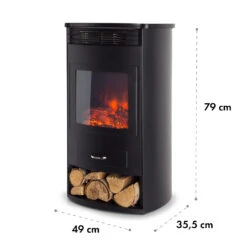 Bormio Smart Elektrokamin 950/1900W Thermostat Wochentimer 21 Bormio Smart Elektrokamin 950/1900W Thermostat Wochentimer -Klarstein Verkaufsgeschäft 10035086 yy 0010 logo Klarstein Bormio Smart schwarz