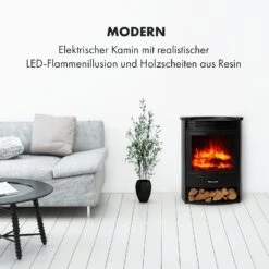 Bormio S Smart Elektrokamin 950/1900W Thermostat Wochentimer 14 Bormio S Smart Elektrokamin 950/1900W Thermostat Wochentimer -Klarstein Verkaufsgeschäft 10035088 de 0003 logo