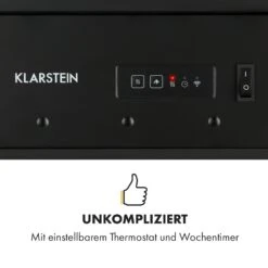 Bormio S Smart Elektrokamin 950/1900W Thermostat Wochentimer 17 Bormio S Smart Elektrokamin 950/1900W Thermostat Wochentimer -Klarstein Verkaufsgeschäft 10035088 de 0006 logo