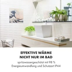 Wonderwall Air Art Smart Infrarotheizung 60x60cm 350W Wandinstallation App-Steuerung Wellen -Klarstein Verkaufsgeschäft 10035114 de 0006 logo