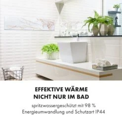 Wonderwall Air Art Smart Infrarotheizung 60x60cm 350W Wandinstallation App-Steuerung Marmor II -Klarstein Verkaufsgeschäft 10035118 de 0006 logo